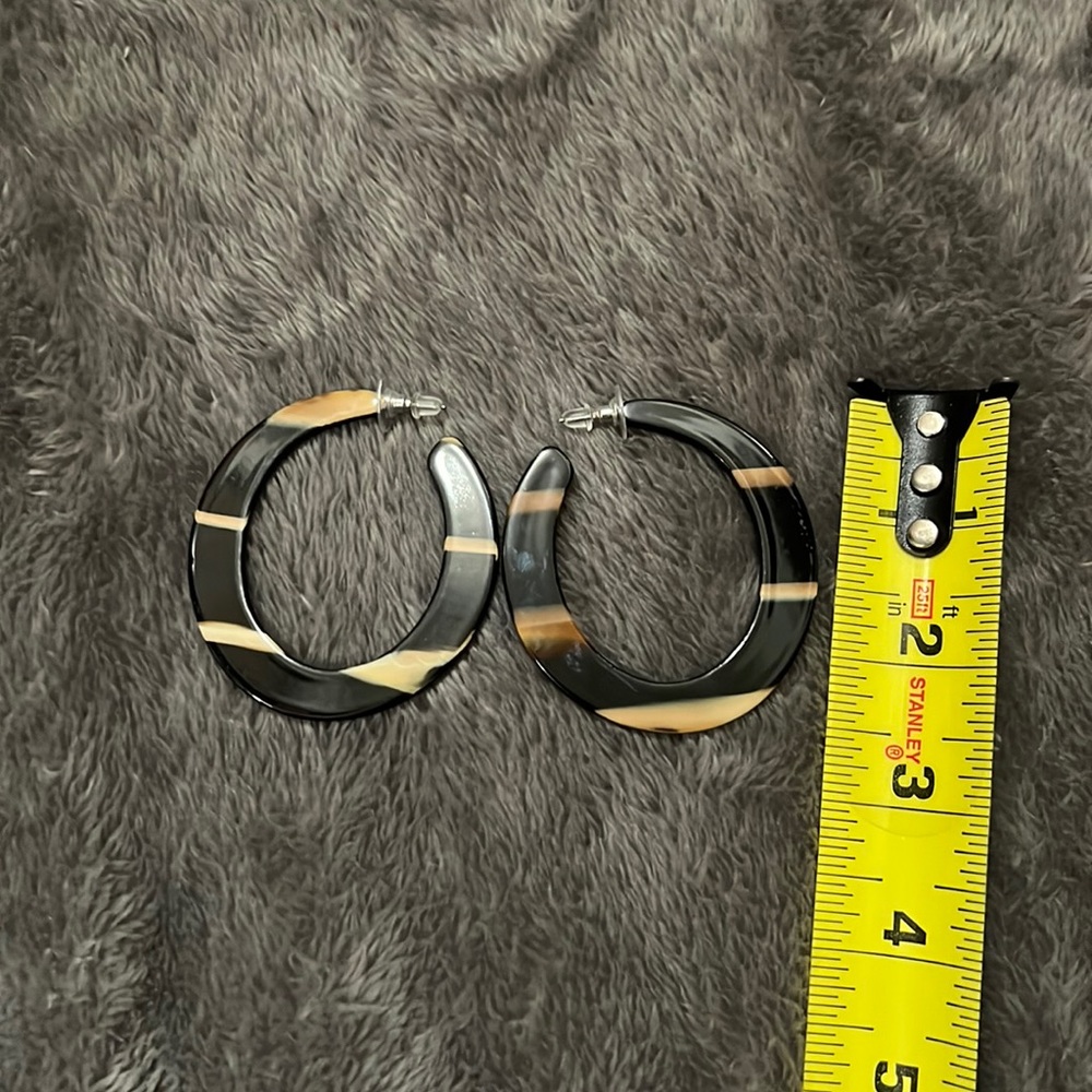 Plunder acrylic earrings